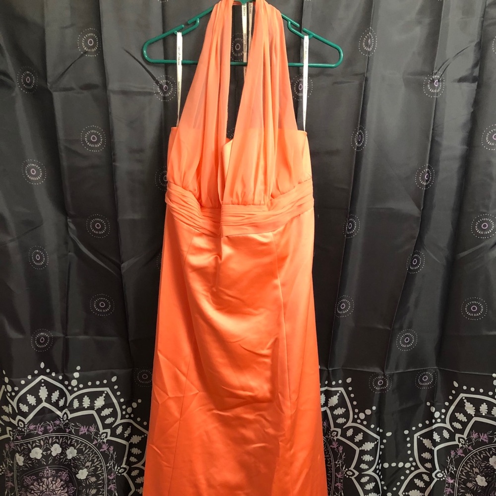 Coral dress